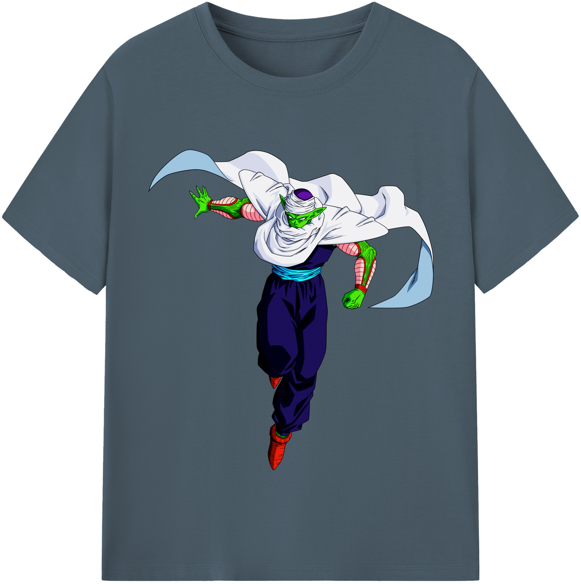 （画像用） ドラゴンボール ピッコロ DRAGON BALL Piccolo 綿100％半袖Tシャツ（フロントプリント）